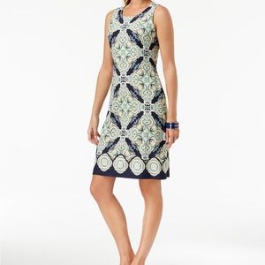 SALE!! Charter Club Sleeveless printed dress NWT